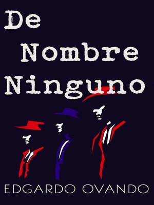 cover image of De Nombre Ninguno